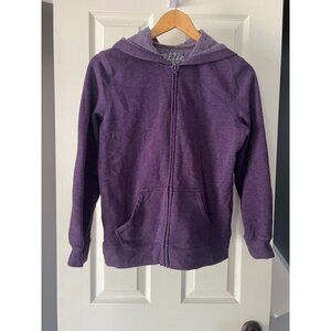 Made for Life Purple Full Zip Hoodie Women’s PS Petite Small Casual Sweatshirt